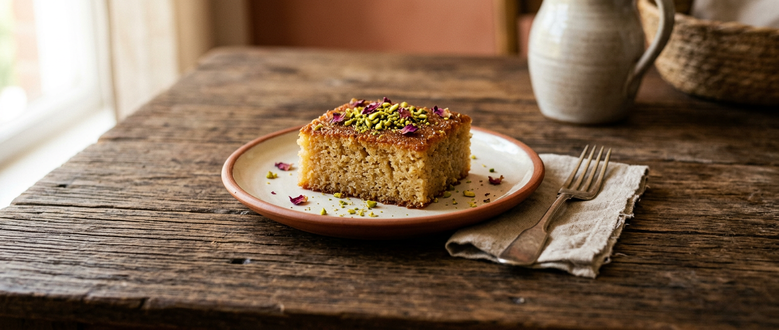 Ảnh món Bánh semolina ngâm si rô Revani
