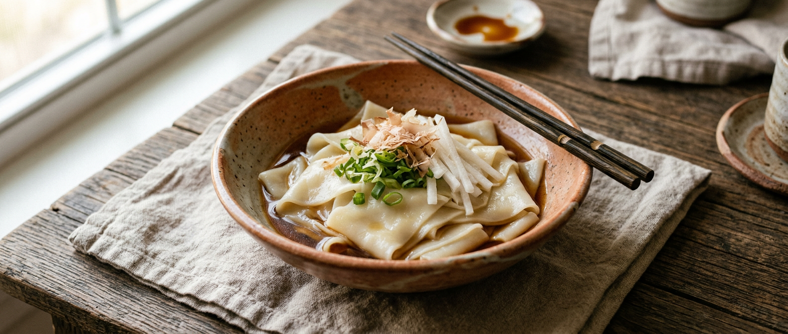 Ảnh món Mì bản rộng Gunma Himokawa udon
