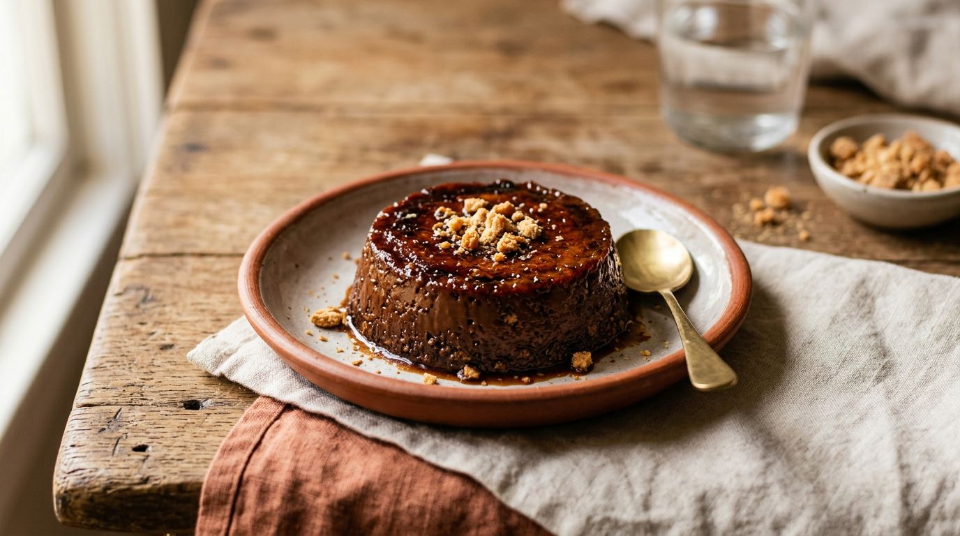 Ảnh món Bánh flan sô cô la amaretti Bonet
