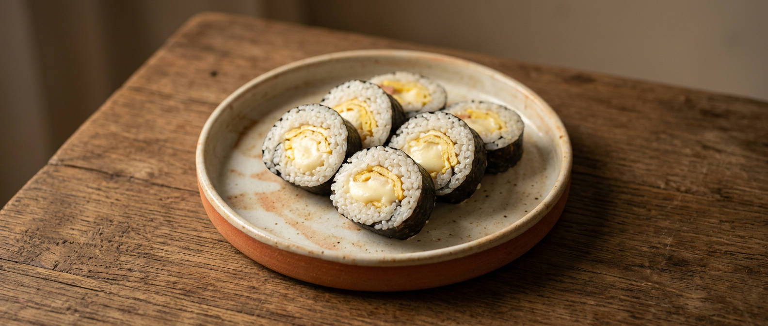 Ảnh món Cơm cuốn phô mai Cheese gimbap