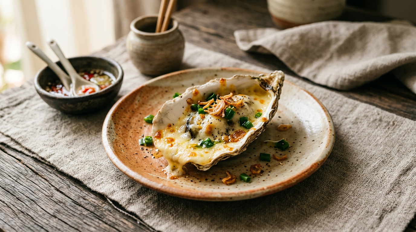 Ảnh món Hàu nướng phô mai