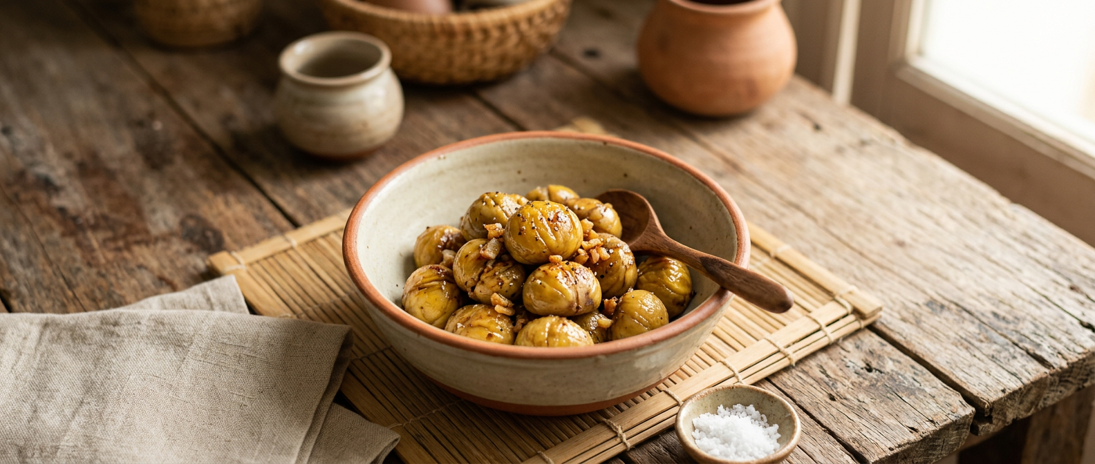 Ảnh món Hạt dẻ rang bơ