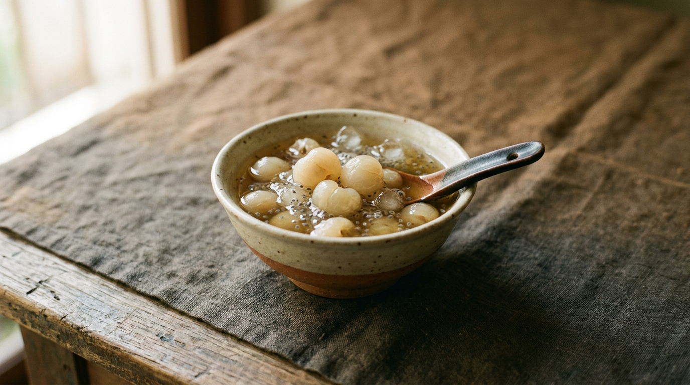 Ảnh món Chè long nhãn hạt chia