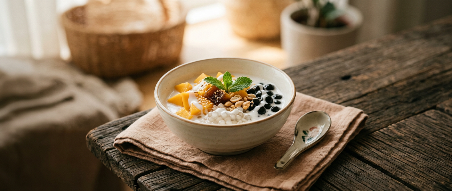 Ảnh món Chè xoài trân châu