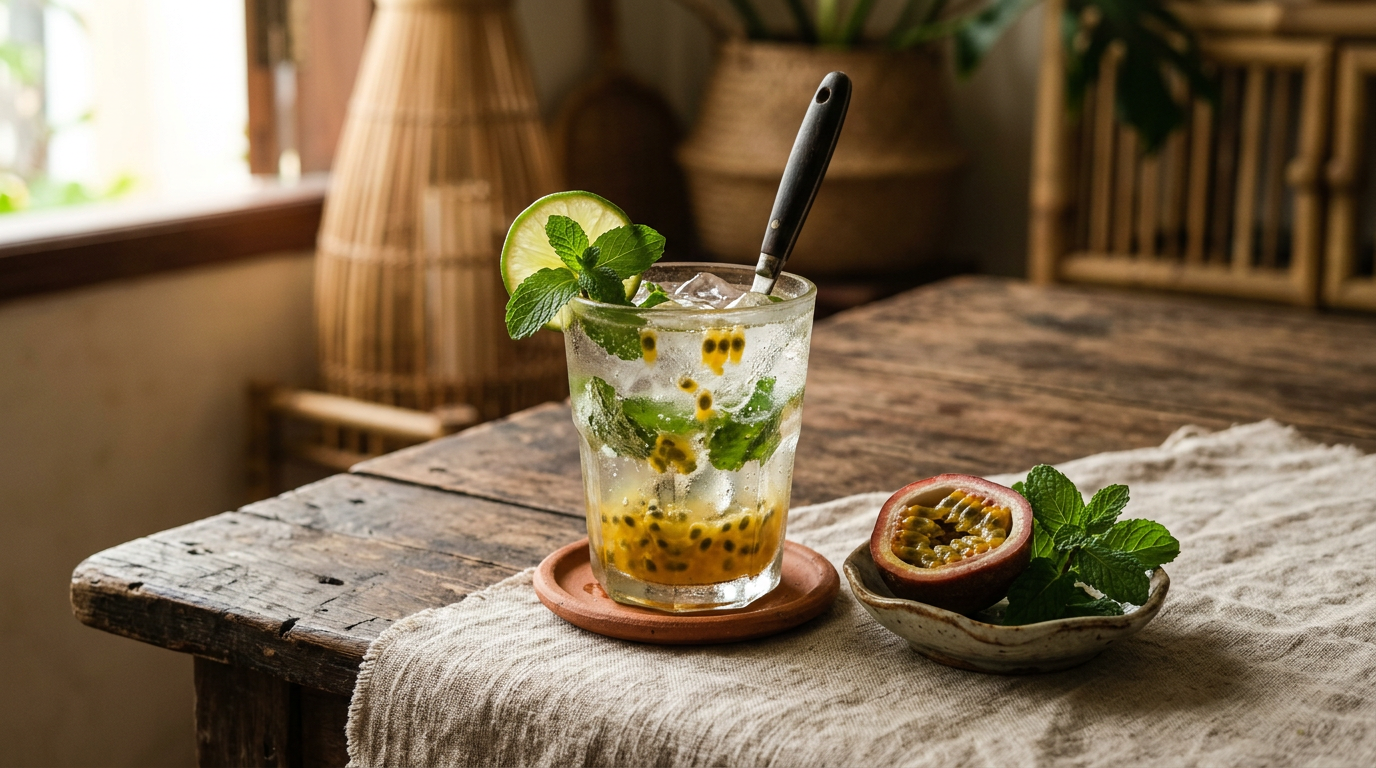 Ảnh món Soda chanh dây bạc hà