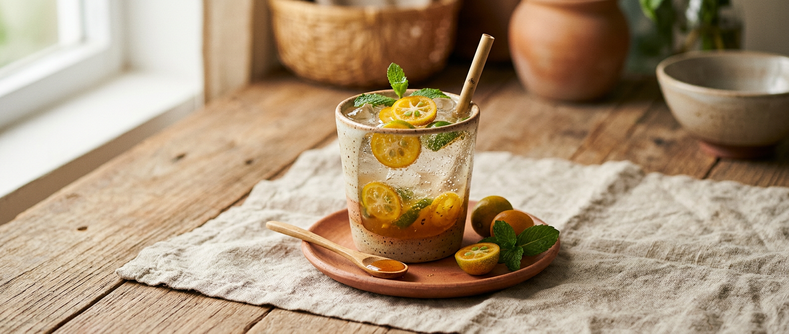 Ảnh món Soda tắc mật ong