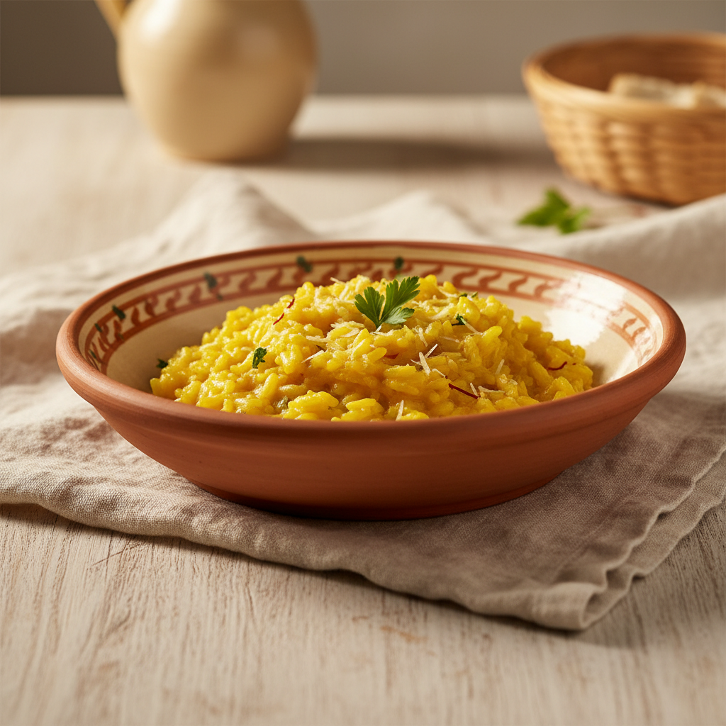 Ảnh món Cơm risotto nhụy nghệ tây