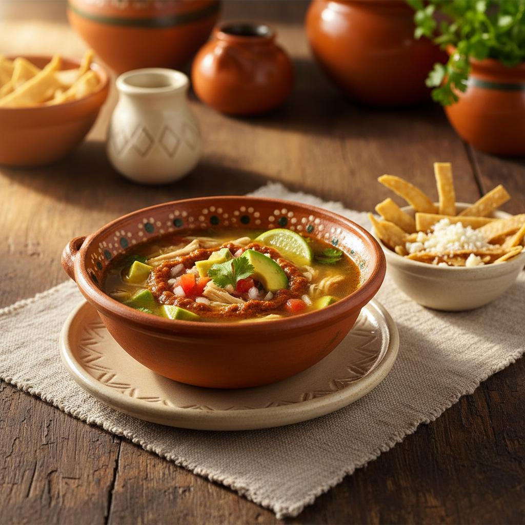 Ảnh món Canh gà đậu gà sốt chipotle