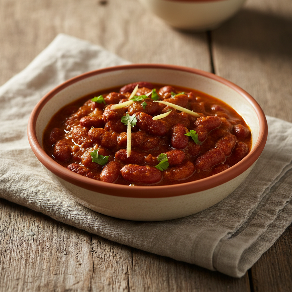 Ảnh món Đậu đỏ hầm kiểu Kashmir Rajma