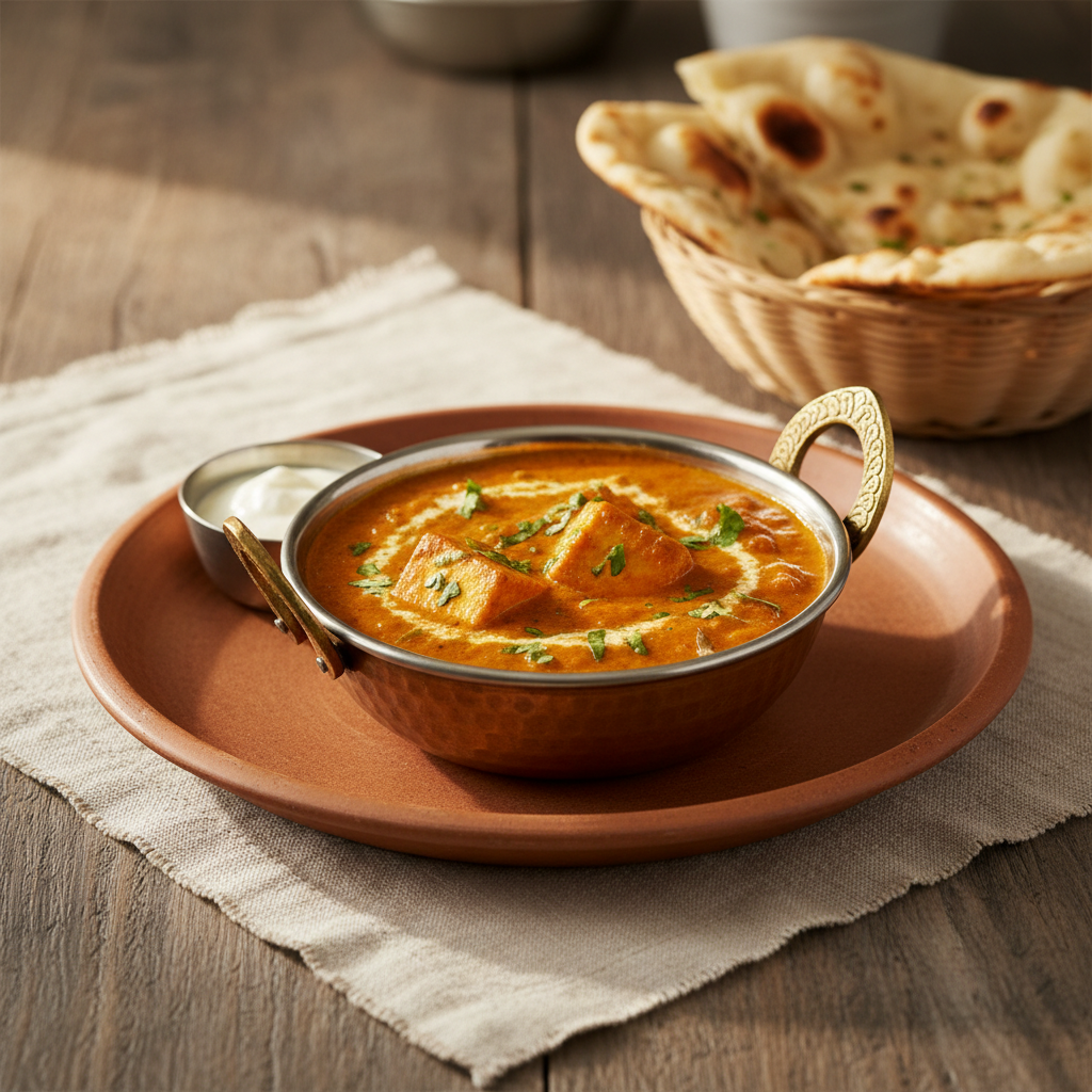 Ảnh món Phô mai paneer sốt bơ cà chua