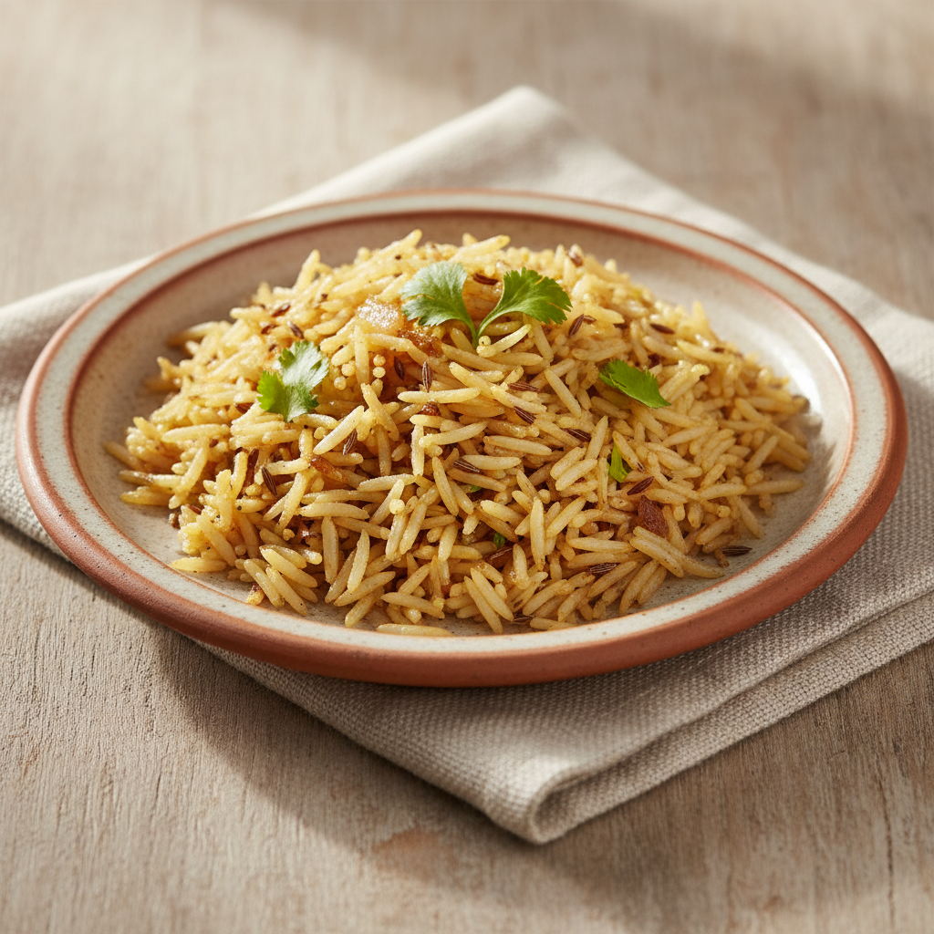 Ảnh món Cơm basmati rang cumin Jeera rice