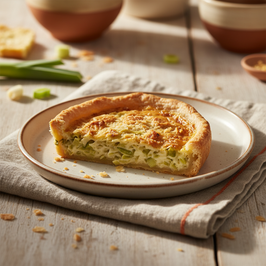 Ảnh món Bánh tart tỏi tây kiểu Picardie
