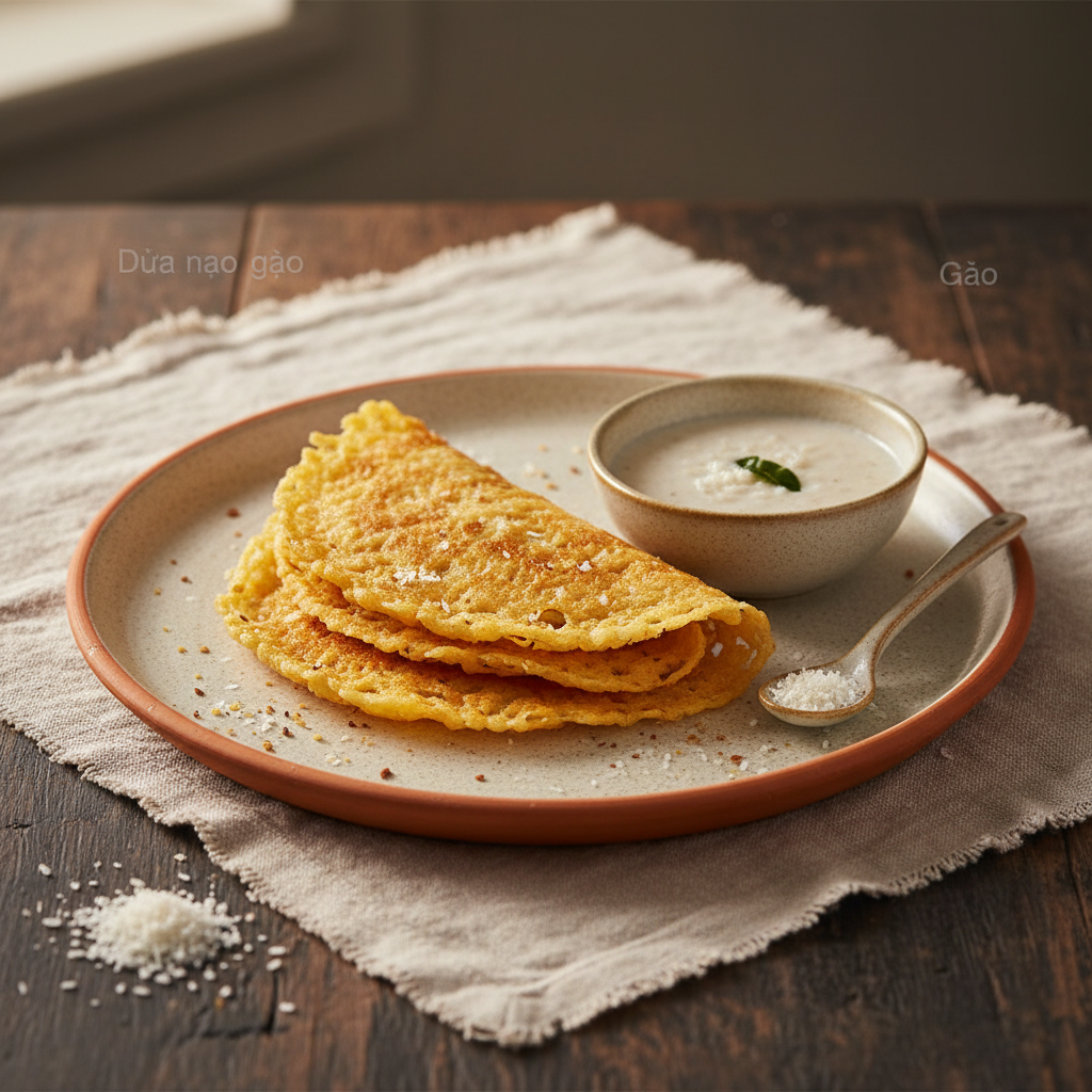 Ảnh món Bánh cuốn nước gạo Neer dosa
