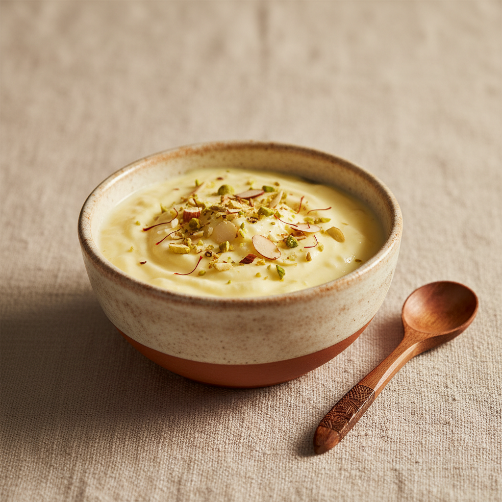 Ảnh món Sữa chua treo ráo nghệ tây Shrikhand
