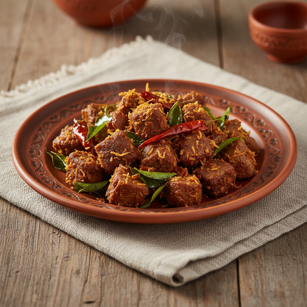 Ảnh món Cừu xào khô dừa nạo Mutton sukka