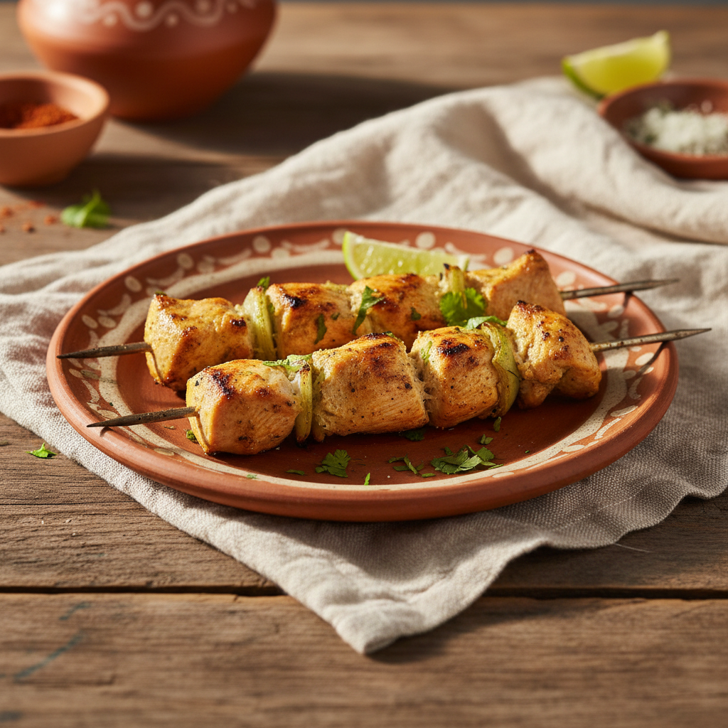 Ảnh món Chả gà xiên mềm Reshmi kebab