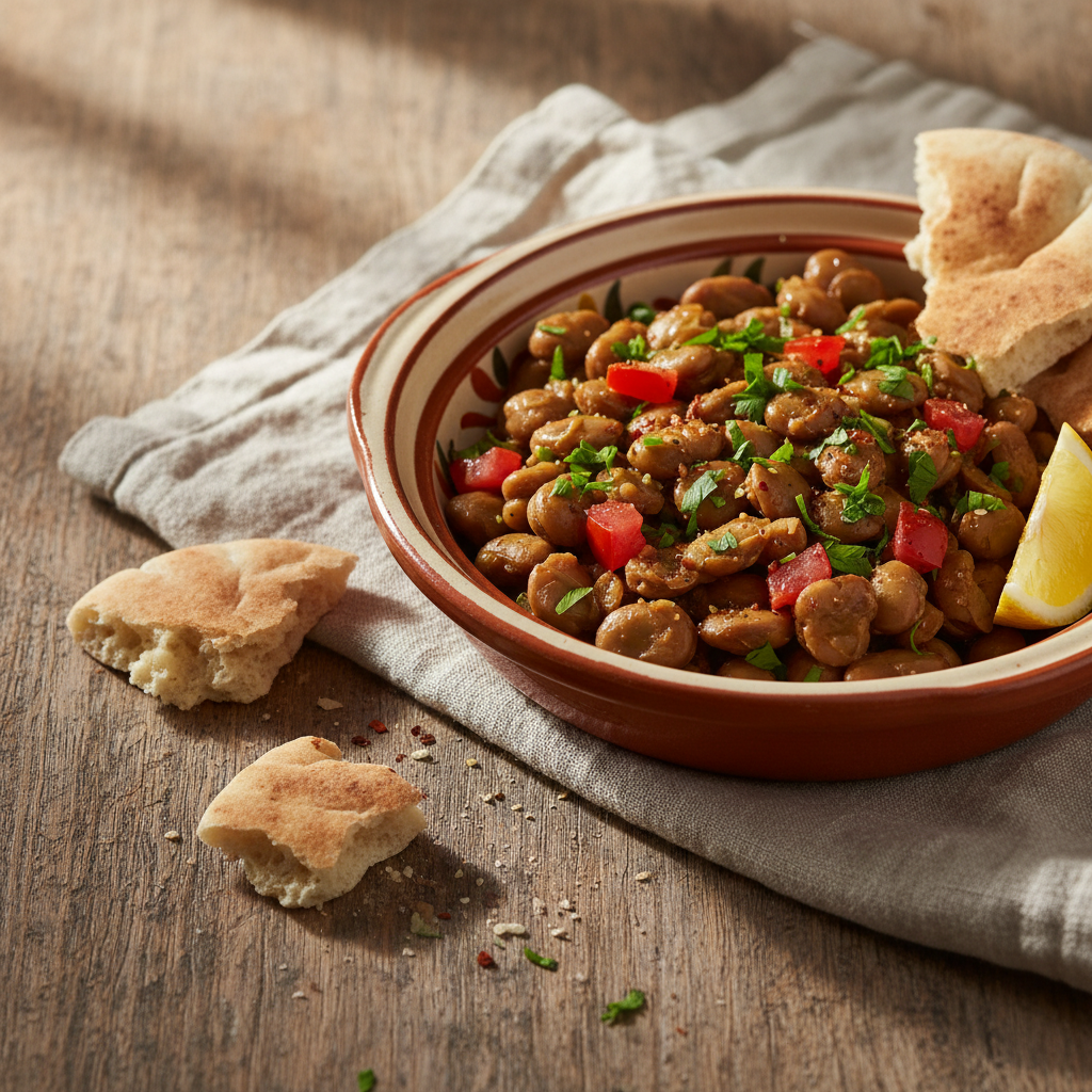 Ảnh món Đậu tằm hầm Ful Medames