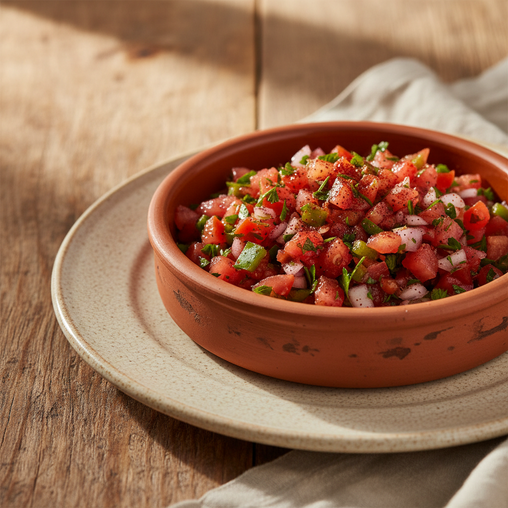 Ảnh món Salad cà chua ớt cay Ezme