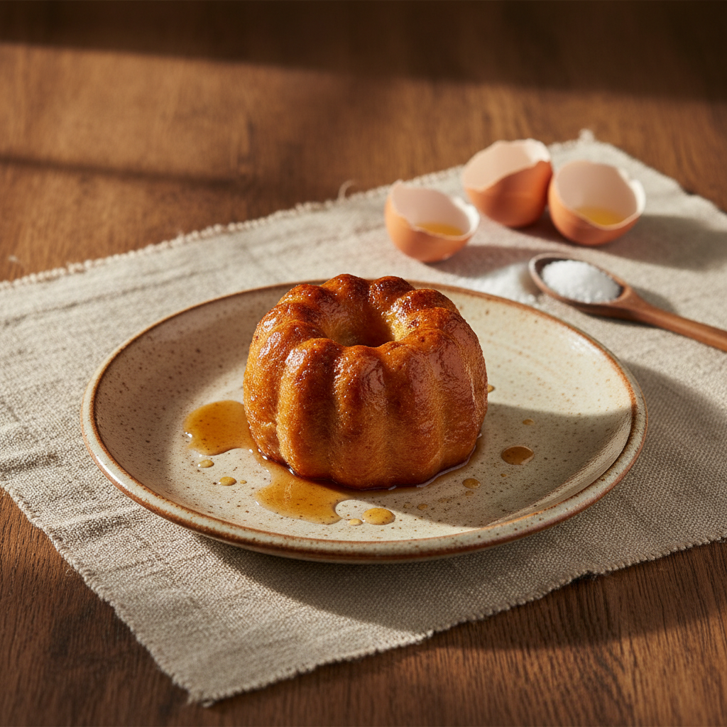 Ảnh món Bánh men ngâm rượu rum Baba au rhum