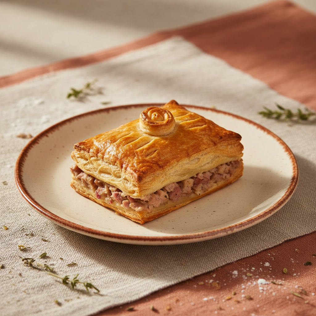 Ảnh món Bánh thịt heo ướp vang Pâté lorrain