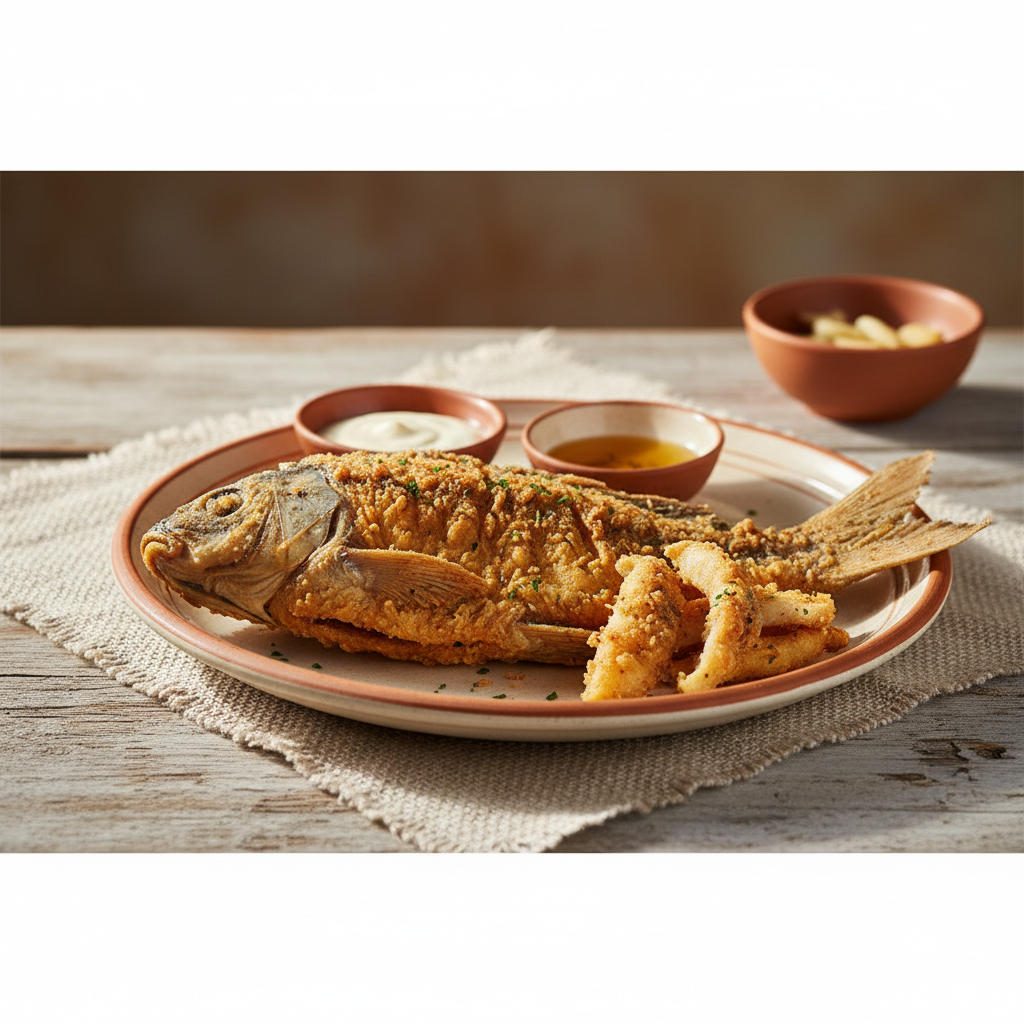 Ảnh món Cá chép chiên giòn Alsace Carpe frites