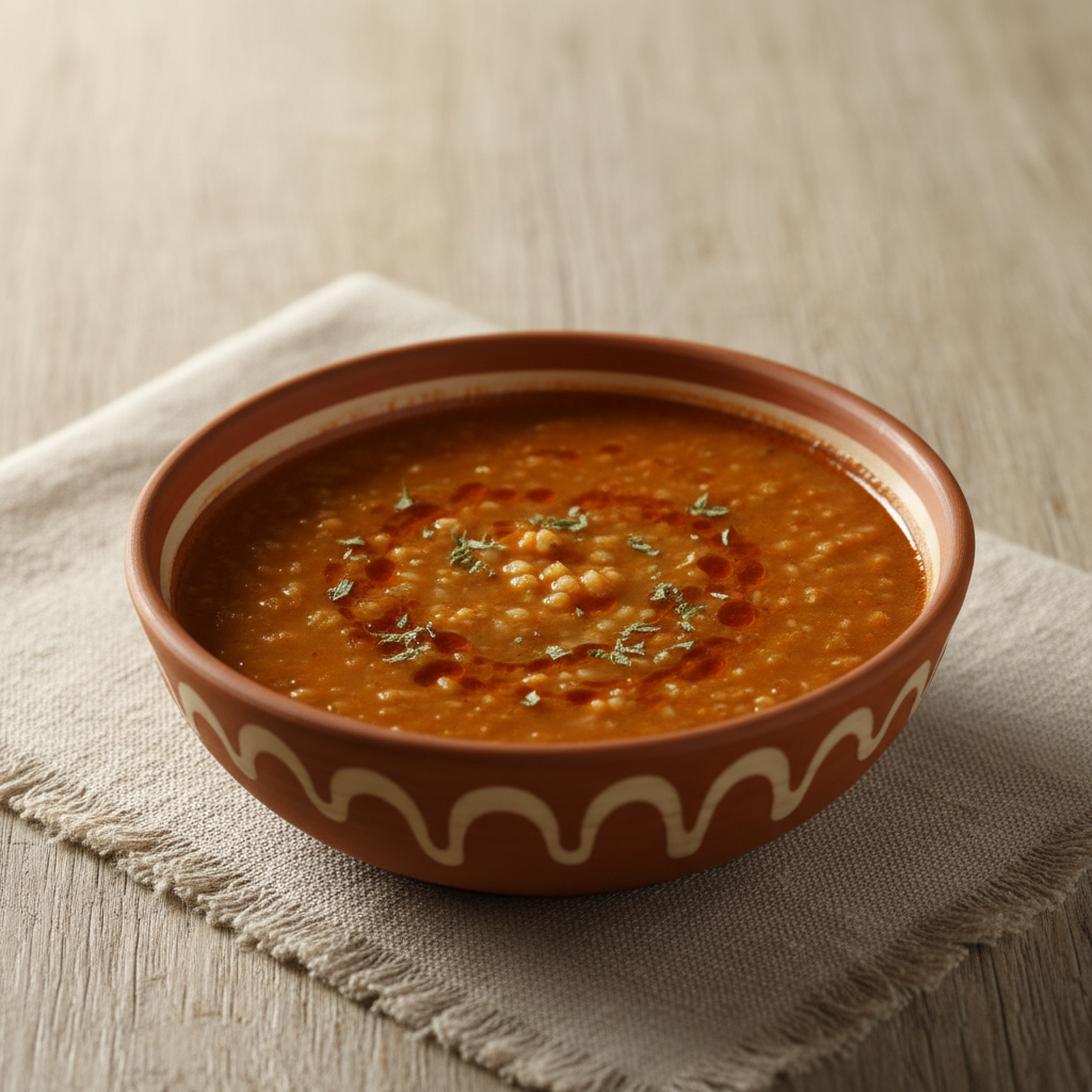 Ảnh món Súp đậu lăng bulgur Ezogelin