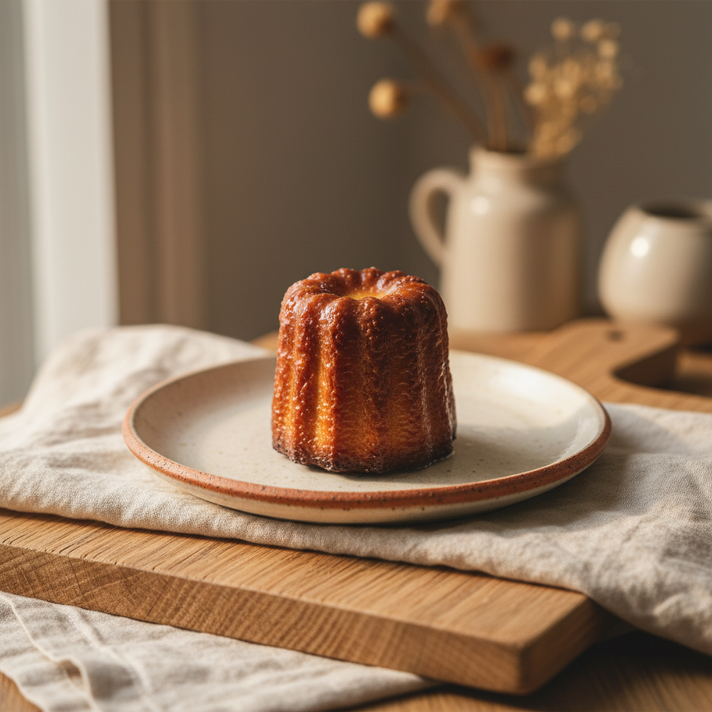 Ảnh món Canelé khuôn đồng sáp ong