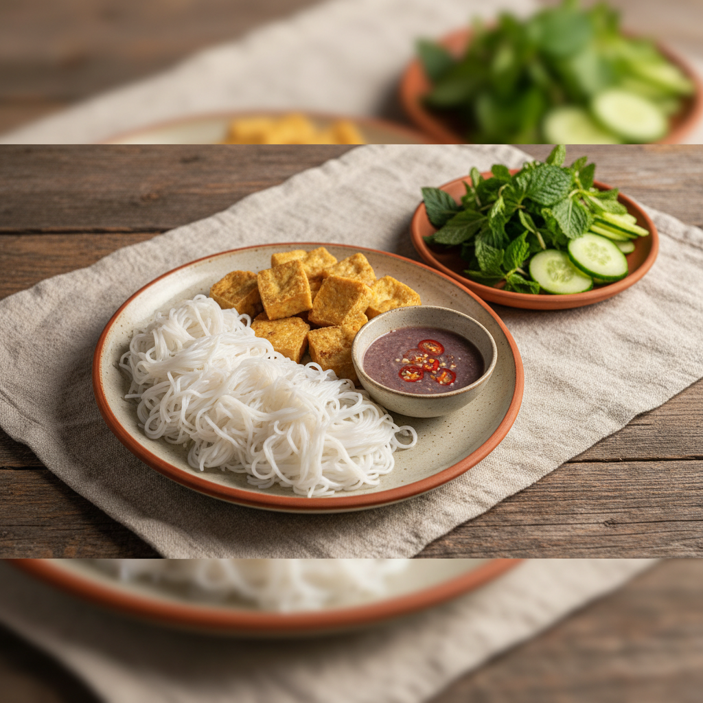 Ảnh món Bún đậu mắm tôm