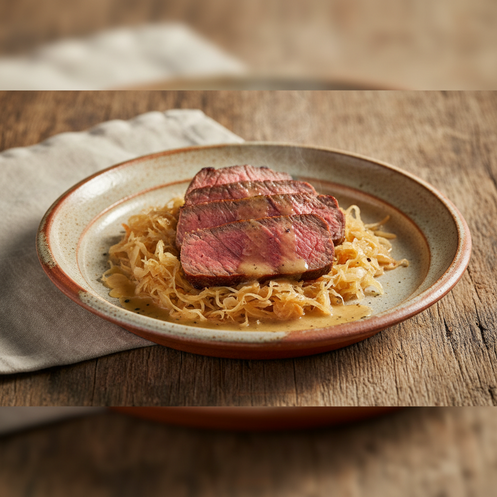Ảnh món Bò nướng tảng kiểu Alsace Rosbif