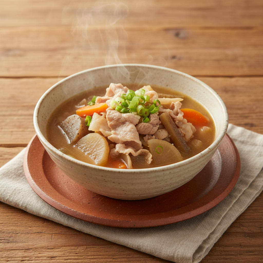 Ảnh món Canh miso thịt heo rau củ
