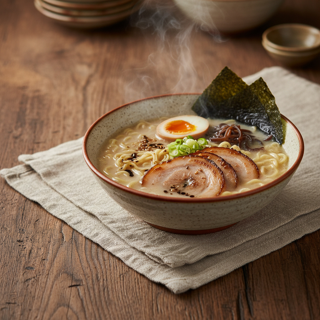 Ảnh món Mì ramen xương heo Tonkotsu