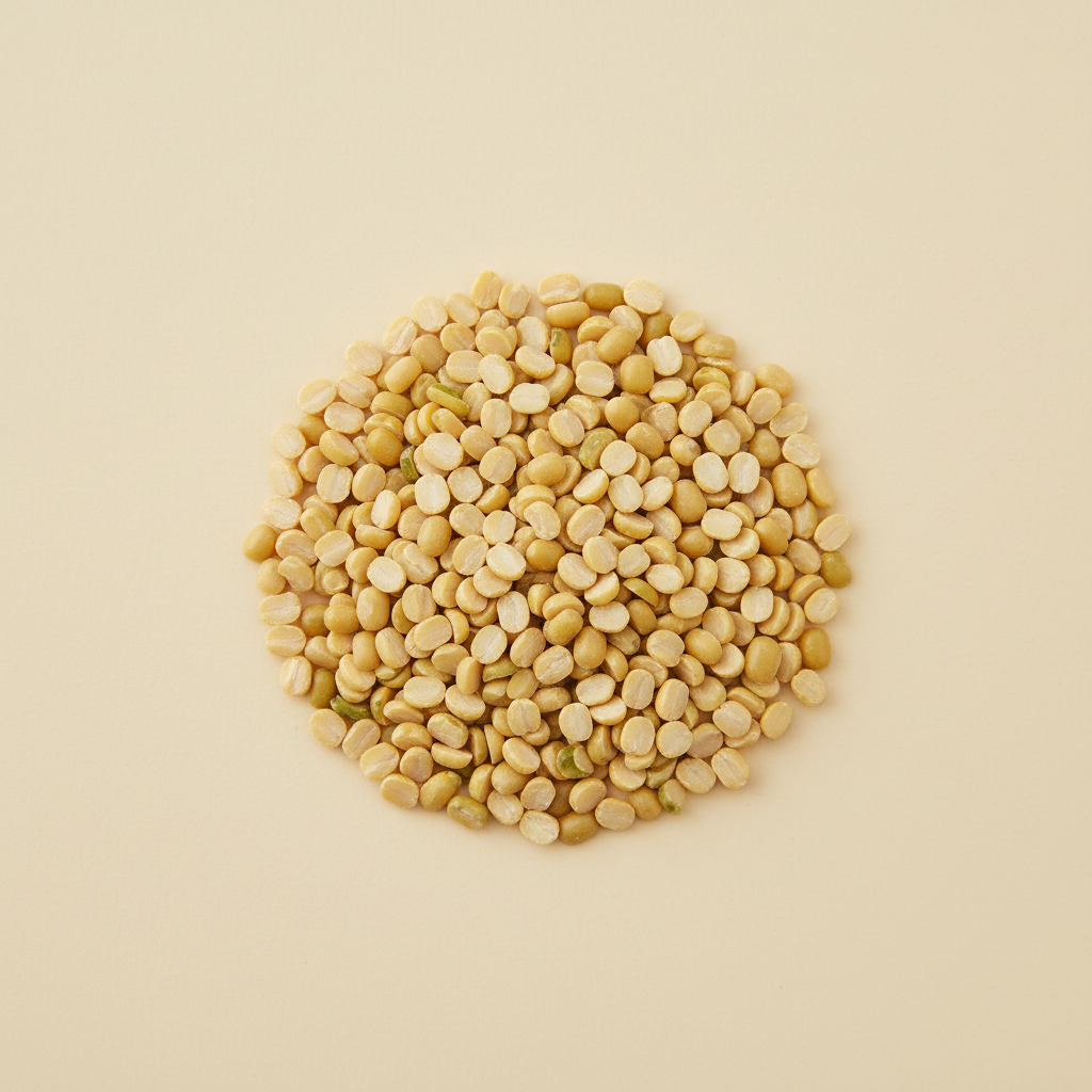 Photograph of Peeled mung beans