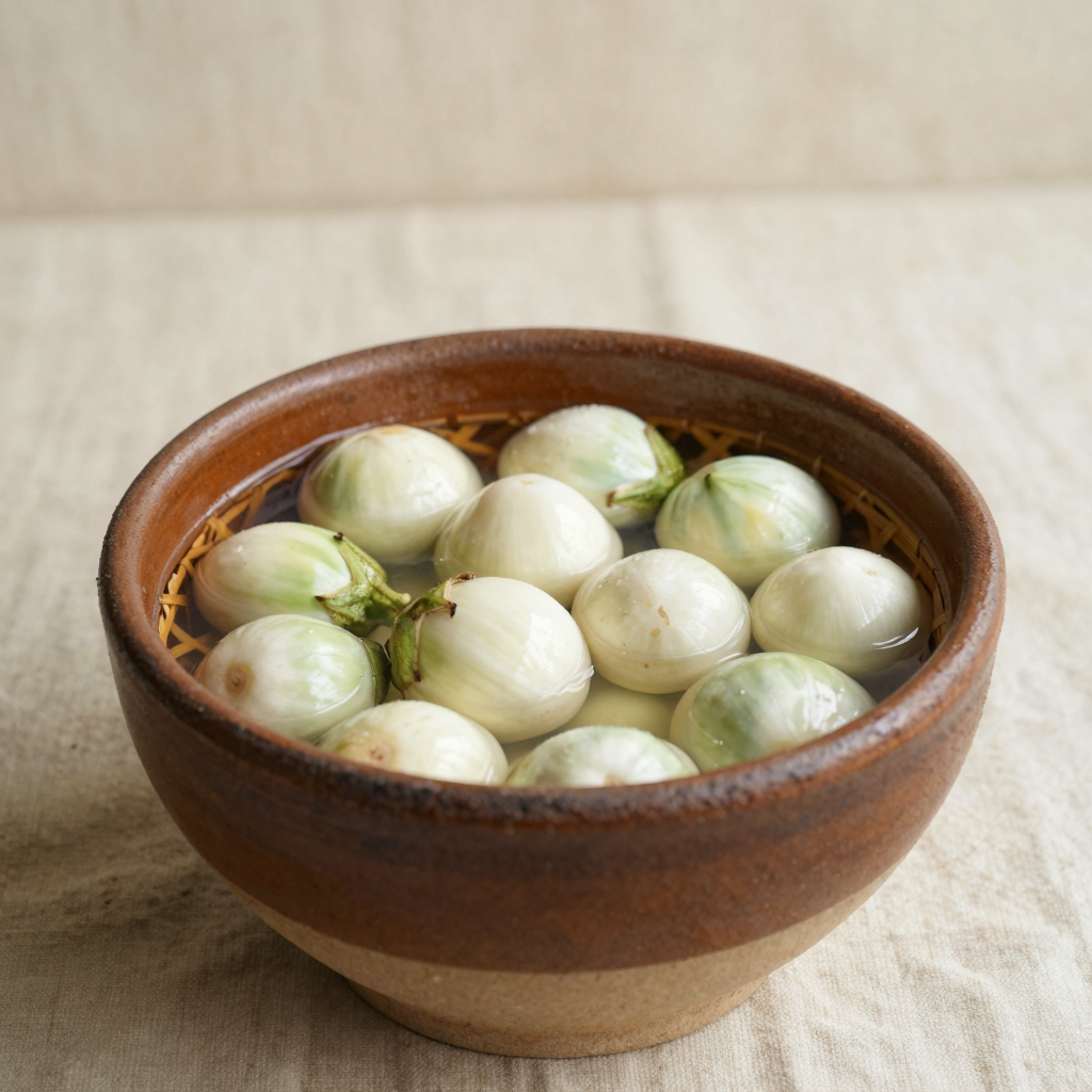 Ảnh món Cà pháo muối nén